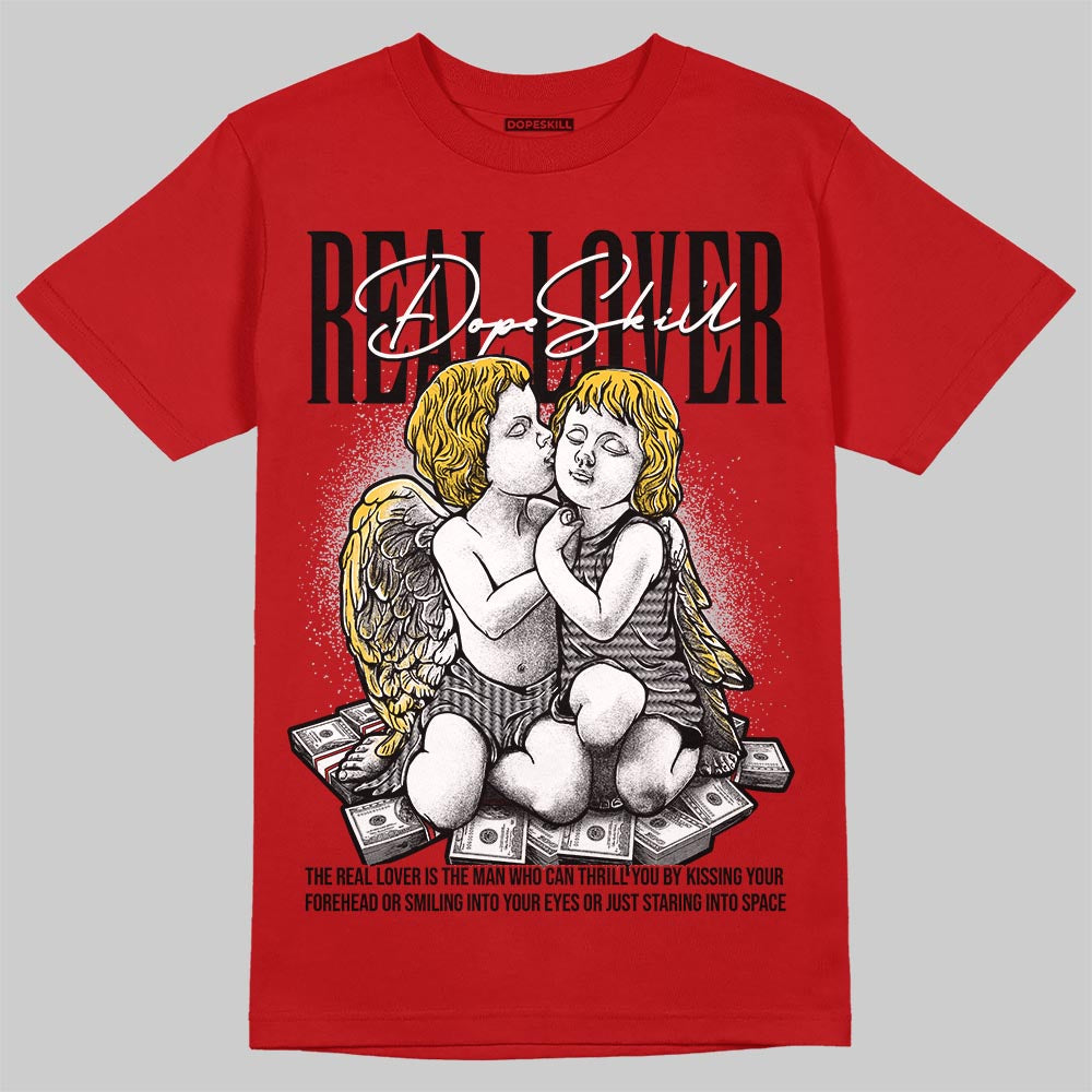 Jordan 14 Retro Ferrari (2025) DopeSkill T-Shirt Real Lover Graphic Streetwear - Red