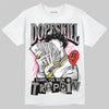 Jordan 3 “Wings” DopeSkill T-Shirt Sorry I've Been Trappin Graphic Streetwear - White