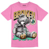 Parris Goebel x WMNS Dunk Low 'Playful Pink’ DopeSkill Pink T-shirt Sick Bear Graphic Streetwear 