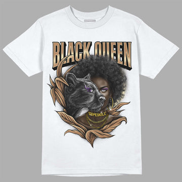 Jordan 6 WMNS Gore-Tex Brown Kelp DopeSkill T-Shirt New Black Queen Graphic Streetwear - WHite