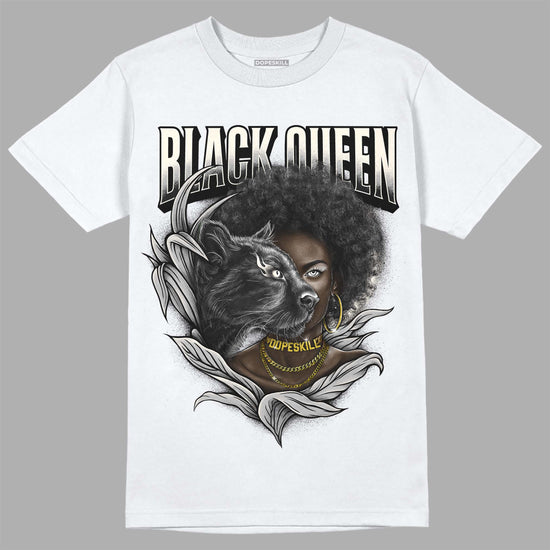 Jordan 3 “Off Noir” DopeSkill T-Shirt New Black Queen Graphic Streetwear - White