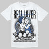 Awake NY x Jordan 5 Retro 'Black Racer Blue' DopeSkill T-Shirt Real Lover Graphic Streetwear - White 