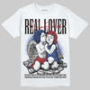 Jordan 4 “Rare Air” DopeSkill T-Shirt Real Lover Graphic Streetwear - White