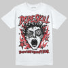 Jordan 4 “Flight Club” DopeSkill T-Shirt Root of Evil Graphic Streetwear - White
