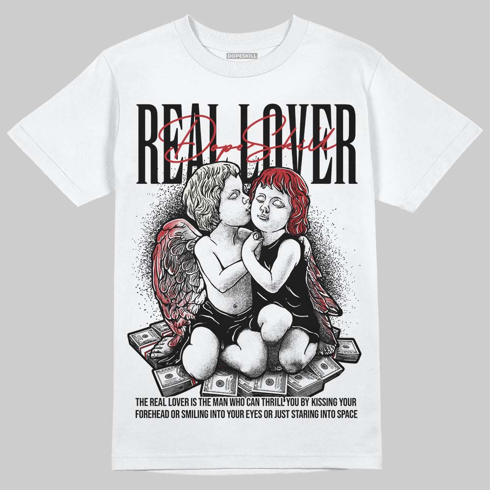 Nigel Sylvester x Jordan 1 Low OG “Nitro” DopeSkill T-Shirt Real Lover Graphic Streetwear - White