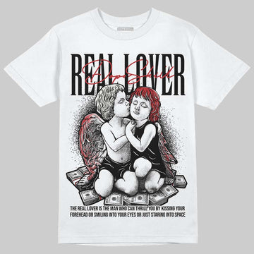Nigel Sylvester x Jordan 1 Low OG “Nitro” DopeSkill T-Shirt Real Lover Graphic Streetwear - White