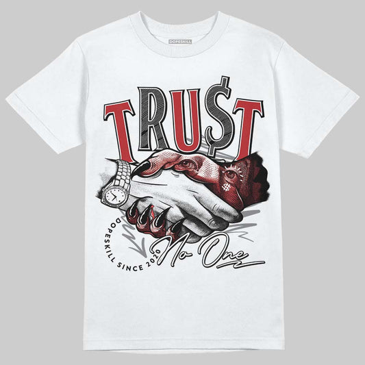 Jordan 8 Retro Bugs Bunny (2025) DopeSkill T-Shirt Trust No One Graphic Streetwear - White 