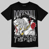 Jordan 3 “Cement Grey” DopeSkill T-Shirt Sorry I've Been Trappin Graphic Streetwear - Black