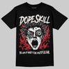 Jordan 4 “Flight Club” DopeSkill T-Shirt Root of Evil Graphic Streetwear - Black