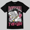 ASICS Gel Kayano 14 Pink Glo DopeSkill T-Shirt Sorry I've Been Trappin Graphic Streetwear - Black