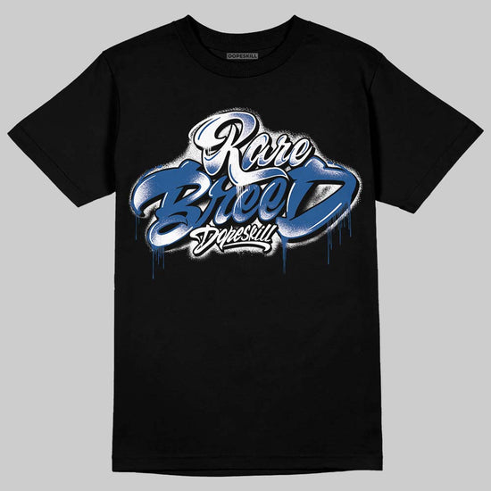 Jordan 1 Low OG “Storm Blue” DopeSkill T-Shirt Rare Breed Type Graphic Streetwear - Black