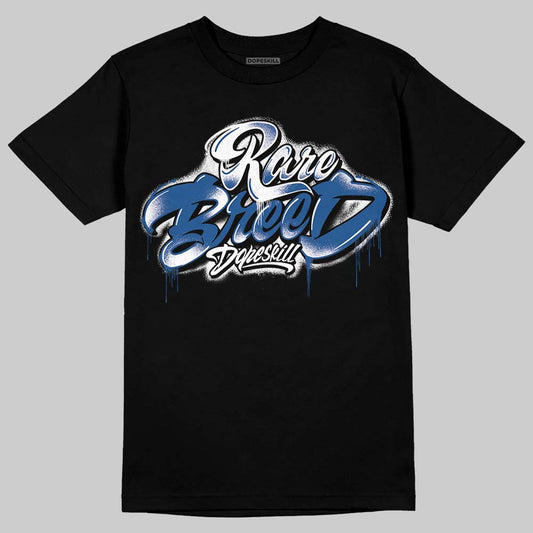 Jordan 1 Low OG “Storm Blue” DopeSkill T-Shirt Rare Breed Type Graphic Streetwear - Black