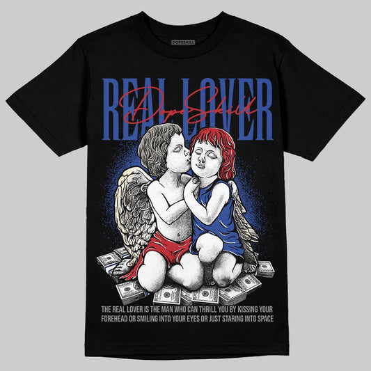 Jordan 4 “Rare Air” DopeSkill T-Shirt Real Lover Graphic Streetwear - Black