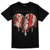 Dunk Low Freddy Krueger DopeSkill T-Shirt Slime Drip Heart Graphic Streetwear - Black