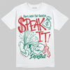 Jordan 5 ‘El Grito’ DopeSkill T-Shirt Speak It Graphic Streetwear - White