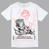 Jordan 3 GS “Red Stardust” DopeSkill T-Shirt Show Me The Money Graphic Streetwear - White 