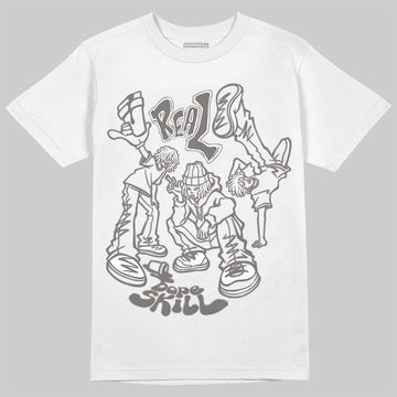 Jordan 4 Retro Cave Stone DopeSkill T-Shirt Real Y2K Players Graphic Streetwear - White