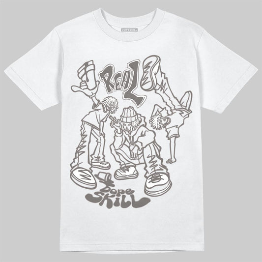 Jordan 4 Retro Cave Stone DopeSkill T-Shirt Real Y2K Players Graphic Streetwear - White