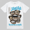 Jordan 3 GS “We Outside” DopeSkill T-Shirt The Mouth With No Droughts Graphic Streetwear - White