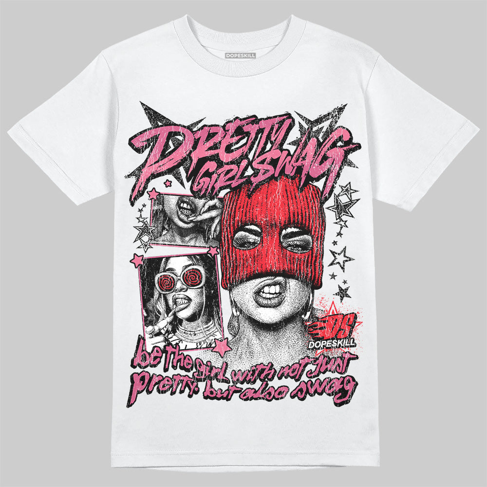 Diesel Pink S - Serendipity Pro-X1 Trainers DopeSkill T-Shirt Pretty Girl Swag Graphic Streetwear - White