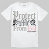Air Max 95 OG “Pink Foam” DopeSkill T-Shirt Protect Me From Evil Graphic Streetwear - WHite