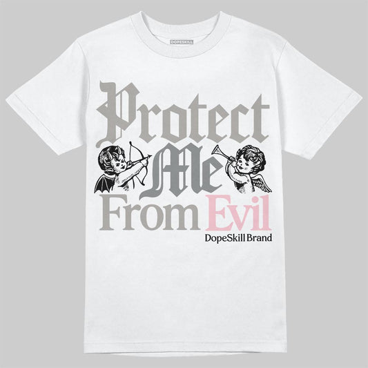 Air Max 95 OG “Pink Foam” DopeSkill T-Shirt Protect Me From Evil Graphic Streetwear - WHite