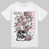 Jordan 40 “Dusty Rose” DopeSkill T-Shirt Side Hustle Graphic Streetwear - WHite