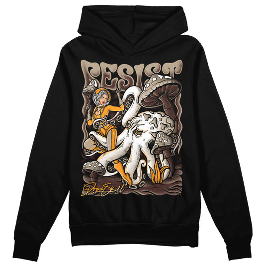 Jordan 1 High OG “Latte” DopeSkill Hoodie Sweatshirt Resist Graphic Streetwear - Black