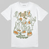 Jordan 4 Retro OG SP Undefeated (2025) DopeSkill T-Shirt Real Y2K Players Graphic Streetwear - White