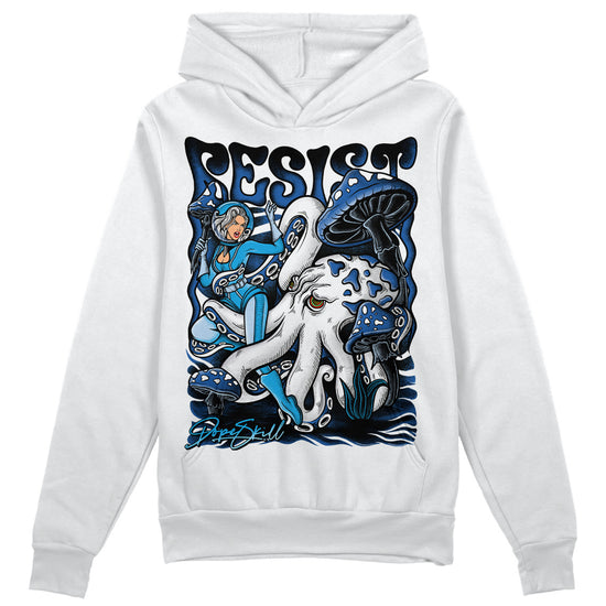 Jordan 11 Low “Space Jam” DopeSkill Hoodie Sweatshirt Resist Graphic Streetwear - White