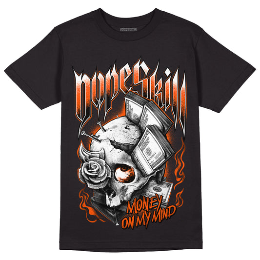 MSCHF Super Normal 2 Orange Milk DopeSkill T-Shirt Money On My Mind Graphic Streetwear - Black