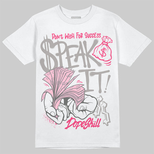 Jordan 3 “Wings” DopeSkill T-Shirt Speak It Graphic Streetwear - White