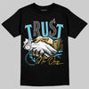 Jordan 11 Retro Gamma Blue (2025) DopeSkill T-Shirt Trust No One Graphic Streetwear - Black