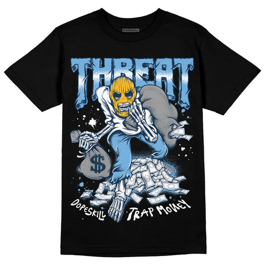 Jordan 1 High OG “First in Flight” DopeSkill T-Shirt Threat Graphic Streetwear - Black