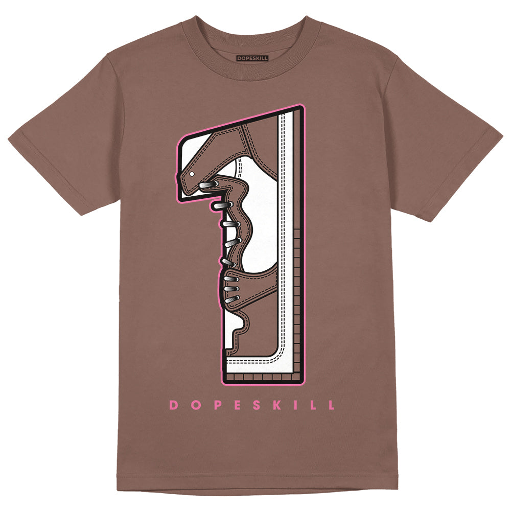 Dunk Low Smokey Mauve Playful Pink DopeSkill Brown Savana T-shirt No.1 Graphic Streetwear 