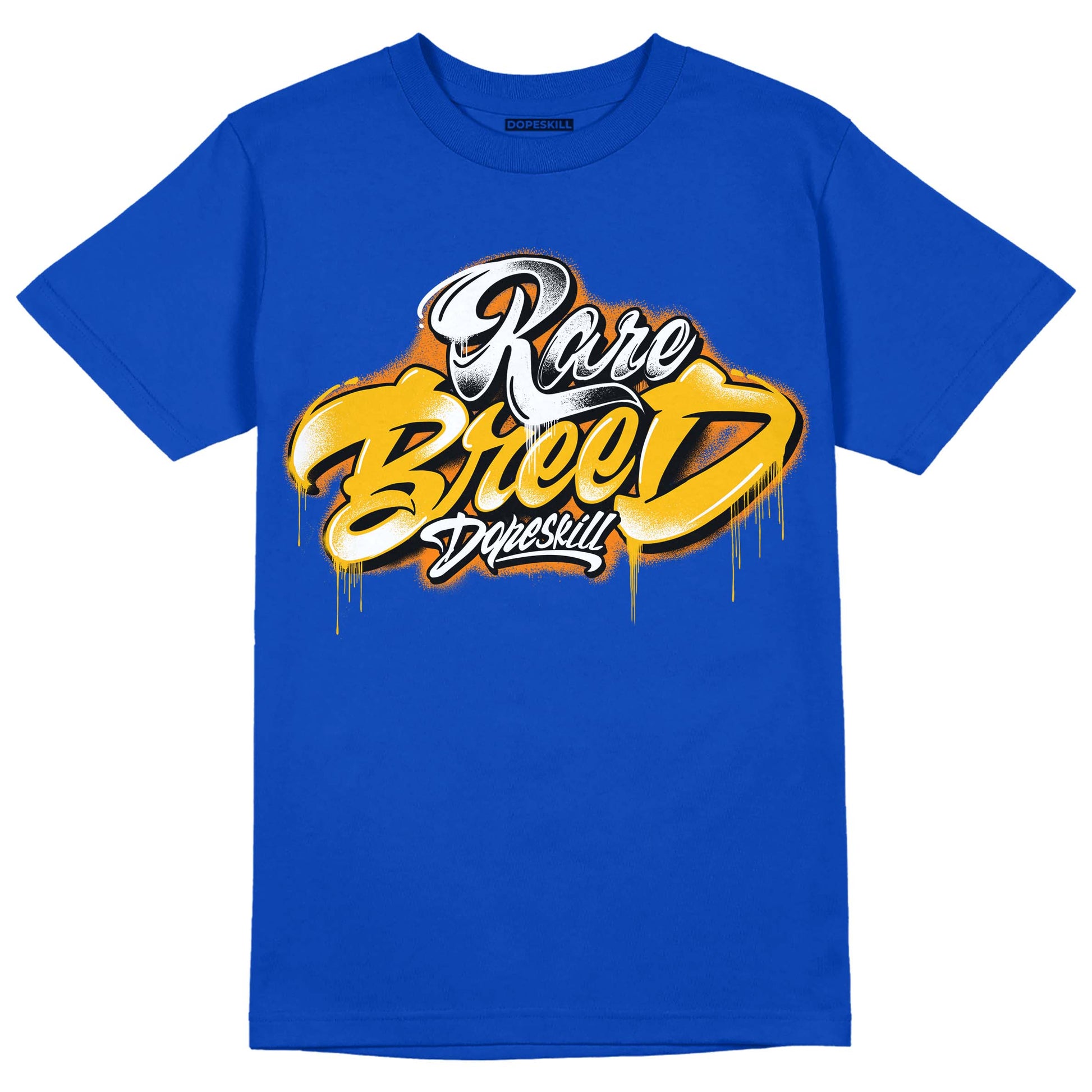 Royal Blue Sneakers DopeSkill Royal Blue T-shirt Rare Breed Type Graphic Streetwear