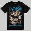 Jordan 3 GS “We Outside” DopeSkill T-Shirt The Mouth With No Droughts Graphic Streetwear - Black