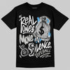 Jordan 10 OG “Steel” DopeSkill T-Shirt Real Ones Move In Silence Graphic Streetwear - Black