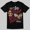 Adidas SAMBA OG ‘Collegiate Burgundy’ DopeSkill T-Shirt No Money No Love Typo Graphic Streetwear - black