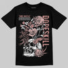 Jordan 40 “Dusty Rose” DopeSkill T-Shirt Side Hustle Graphic Streetwear - Black