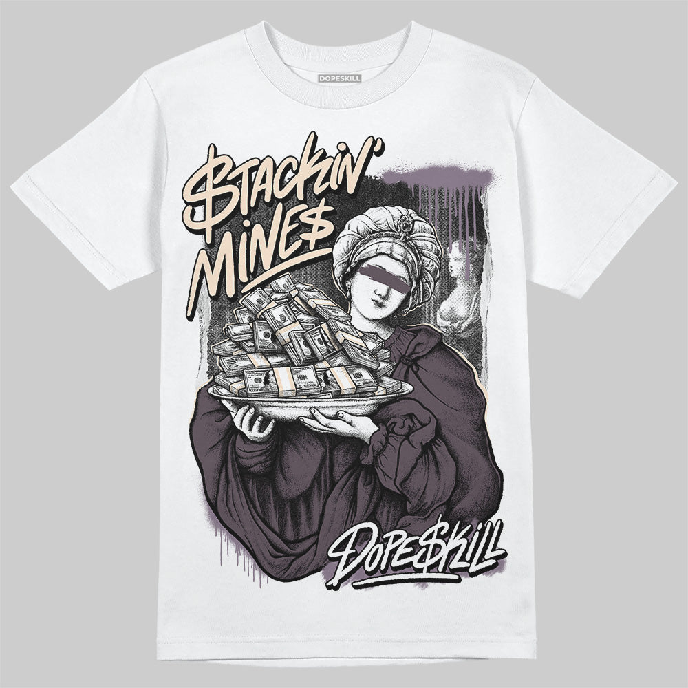 A Ma Maniére x Air Jordan 3 "Burgundy Crush"" DopeSkill T-Shirt Stackin Mines Graphic Streetwear - White