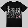 Air Max 95 OG “Pink Foam” DopeSkill T-Shirt Protect Me From Evil Graphic Streetwear - Black