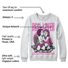 Hyper Violet 4s DopeSkill Sweatshirt Real Lover Graphic