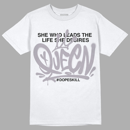 Jordan 2 Cement Grey DopeSkill T-Shirt Queen Graphic Streetwear - White