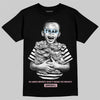 Jordan 4 Retro Valentine's Day (2026) (GS) DopeSkill T-Shirt Scared Money Don't Make No Money Graphic Streetwear - black