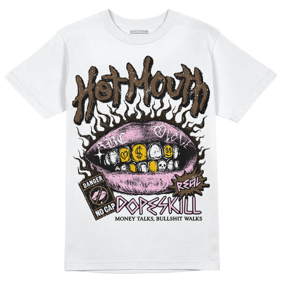 Jordan 11 Retro Neapolitan DopeSkill T-Shirt Hot Mouth Graphic Streetwear