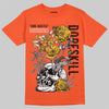 Jordan 1 Retro High OG Shattered Backboard (2025) DopeSkill T-Shirt Side Hustle Graphic Streetwear - orange