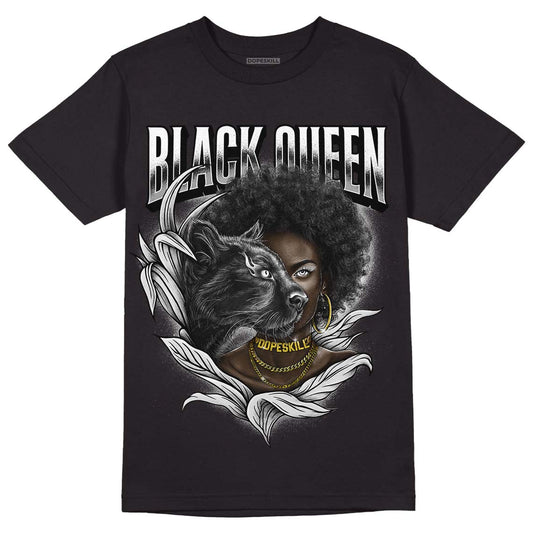 Dunk Low ‘Pure Platinum’ DopeSkill T-Shirt New Black Queen Graphic Streetwear - Black