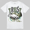 Foamposite Pro 'Pine Green' DopeSkill T-Shirt Trust No One Graphic Streetwear - White