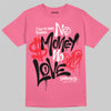 Diesel Pink S - Serendipity Pro-X1 Trainers DopeSkill Azalea T-shirt No Money No Love Typo Graphic Streetwear